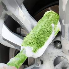 1pc Car Wheel Rim Cleaning Brush, Random Color, Soft Bristles For Efficient Dirt Removal, Car Wash & Maintenance Tool - Wheel Rim Cleaning Brush (Random Color) - View 10