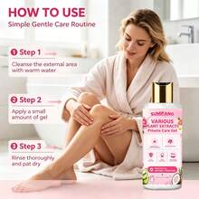 SUMIFANG 100ml Rose Women's Intimate Care Gel, Contains Multiple Plant Extracts, Effectively Cleans Intimate Areas, Prevents Friction, Maintains PH Balance, Suitable For Daily Intimate Care - 100ml - View 7