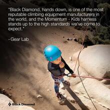 BLACK DIAMOND Kids' Momentum  Rock Climbing Harness, Indoor/Outdoor Variant 1 - Wild Rose - View 5