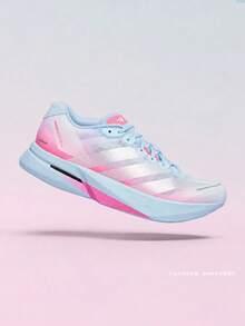 Adidas Sepatu Lari Unisex ADIZERO BOSTON 13 Low-Top LB8525 - Baby Blue - View 2