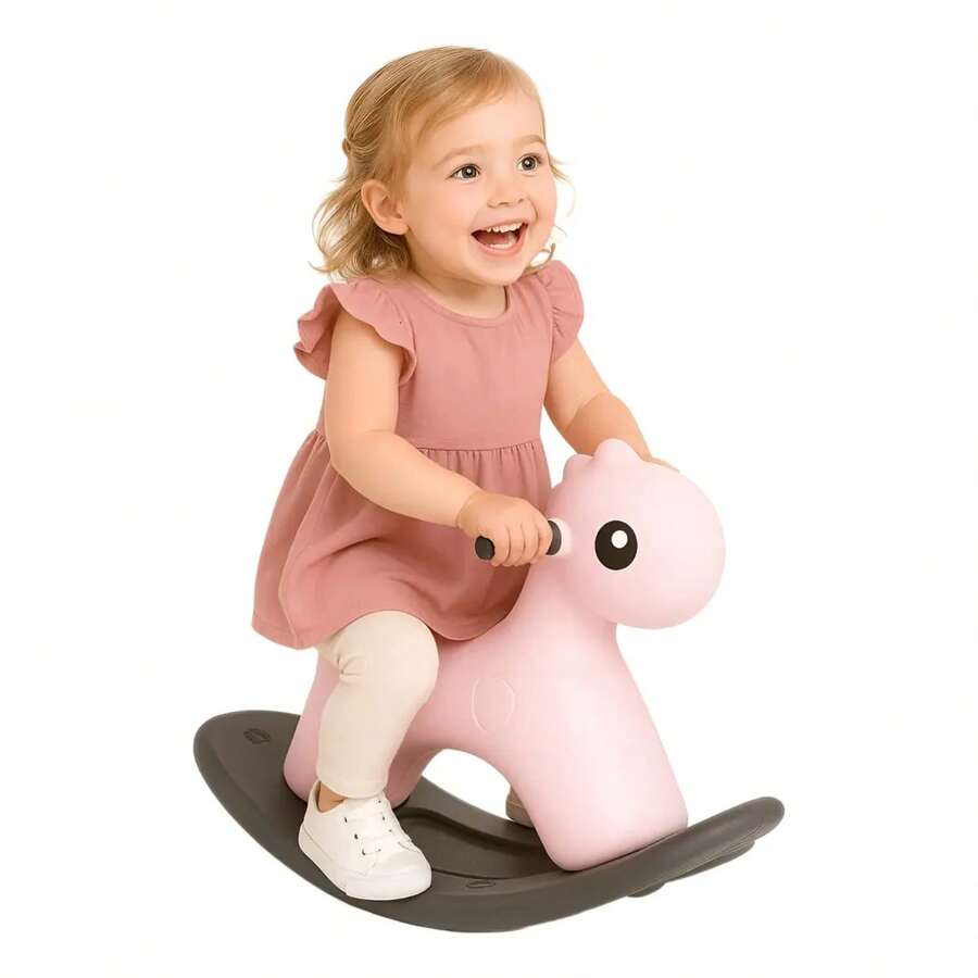 Baby Rocking Horses & Animals - Светло ружичаста - Viev 1