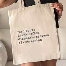 Kids Shoulder & Tote Bags - Beige-35x40cm/13.8x15.8in - View 2