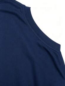 Men T-Shirts - Navy Blue - View 3