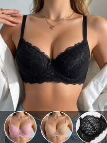 Women Bras & Bralettes - Multicolor B - View 6