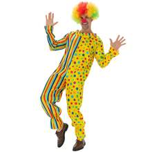 Adult Circus Clown Cosplay Stage Performance Costumes Halloween Birthday Celebration Carnival Circus Performance Costumes - Multicolor - View 3