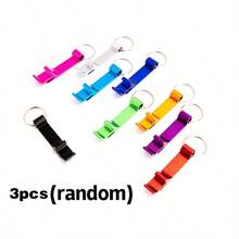 1pc Multifunctional Beer Bottle Opener - Keychain Opener, Can Opener, Compact And Practical, Easy To Carry - View 7