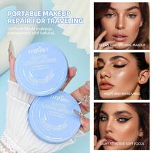 Water-Resistant Pressed Powder, Oil-Control Setting Powder, Matte Finish Powder, Long-Lasting Sweat-Proof Formula, Pore-Blurring Soft Focus Effect, Lightweight Fine Powder, Creates Natural Smooth Matte Makeup Look, Perfect Makeup - Multicolor - View 5