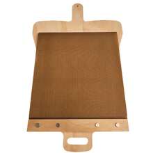 Non-Stick Sliding Pizza Peel Wooden Sliding Pizza Transfer Shovel With Handle - Maroon - View 6