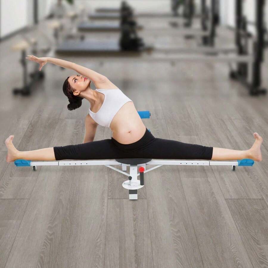 Leg Extension Machine Hip Stretch Split Training Flexibility Indoor 330 Lbs USA - Blue - View 1