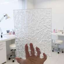 1pc Acrylic Nail Art Display Board, Water Ripple Pattern Press-On Nail Color Card Holder, Reusable Nail Sample Display Tray, Suitable For Nail Salon And Nail DIY - Multicolor - View 8