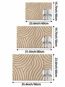 DAJIANG 1pc Plant Cartoon Bathroom Rug, Soft Absorbent Classroom Carpet Bathroom Runner Mat, Non-Slip Backing Machine Washable, Suitable For Living Room, Vanity, Bathtub, Shower, Sink Home Decor - Multicolor - View 3