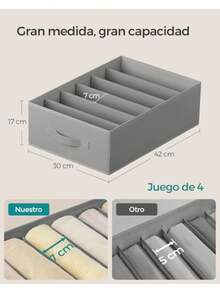 Clothing & Closet Storage Set - Mystic Gray - View 6