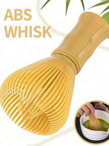 1pc Traditional Matcha Whisk, Reusable Resin Matcha Whisk, Plastic Matcha Stirrer, Green Tea Brush, Japanese Tea Whisk Brush, Matcha Stirring Brush, Tea Utensil Stirring Tool Accessory, Dishwasher , Easy To Clean - Tea Whisk - View 7