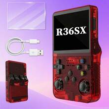 Upgraded R36SX Retro Game Console, Multiple Colors Available, IPS Full-Angle High-Definition Screen, ABS Material Durable Structure, 3500MAH Rechargeable Battery Long-Lasting Battery Life, Latest Handheld Game Console, Perfect Gift And Ideal Choice - View 11