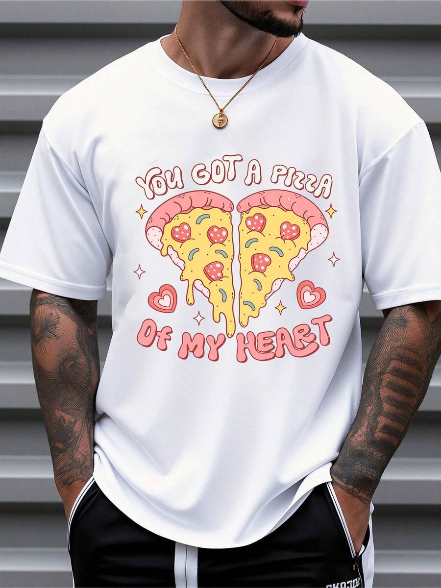 T-shirts för män - Vitt - Visa 1