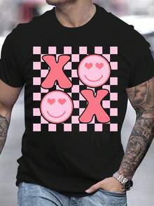 Men T-Shirts - 黑色 - 查看 6