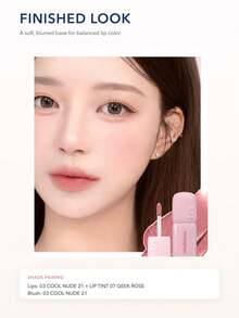 Colorgram Lipstik Glaze Warna Nude Geek - 02 TELANJANG HANGAT - View 5