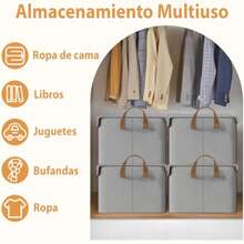 Clothing & Closet Storage Set - Light Beige - View 4