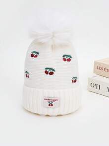 1pc Kids Winter Knitted Hat, Unisex Earflap Warm Woolen Beanie With Thermal Lining - 1PC - View 2
