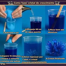 Laboratório De Química Infantil Brastoy Poções Mágicas Poções Mágicas das Bruxas 20 Frascos, Caldeirão e Glitter - Multicolorido - Visão 4