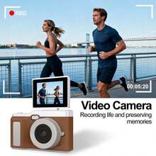 HD CCD Digital Camera With 600mAh Battery Lightweight Point And Shoot Compact Camera For Everyday Use Portable And Fashionable Design With USB Interface Durable Travel Essential For Photography Enthusiasts Urban Explorers And Memory Makers - View 5
