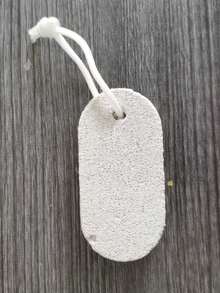 1pc Oval Exfoliating Pumice Stone, Volcanic Pumice Foot Scrub Stone With Hanging Ring, Natural Tool For Removing Dead Skin, Rough Surface Quickly Removes Dead Skin, Protects Skin Without Hurting Hands, Efficient Body Care Cleaning Tool - Pumice Stone - View 9