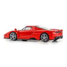 Burago 1:43 比例 Ferrari Enzo 紅色鋅合金壓鑄模型車，創意模型玩具/裝飾品，適合青少年與成人收藏，可用作桌面裝飾，完美的節日禮物 - Enzo -紅色 - 查看 5