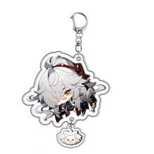 ‌Honkai Star Rail‌ Official Authentic Game Character Acrylic Keychain Pendant, Double-Layer High-Quality Acrylic, Cute Pattern Design, Suitable For Fans As Decoration Or Gift, Kafka, March 7th, Dan Heng - Multicolor - View 23