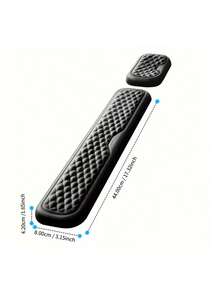 1pc Keyboard Mouse Wrist Rest, Ergonomic Computer Wrist Support Pad, Soft Memory Foam Arm Pad, Suitable For Office Desk, Palm Hand, Laptop Typing - A - View 4