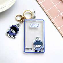 TXT Acrylic Card Holder Pendant, Bag Charm, Keychain, Student ID, Bus Card, Meal Card, Badge Protector, Keyring, Bag Decoration, Fan Photo Card, Photo Protector Pendant, Birthday Gift, Holiday Gift - Multicolor - View 10