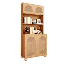 Sideboard Natural Made Of Wood For Living Room And Dining Room - 自然的 - 查看 2