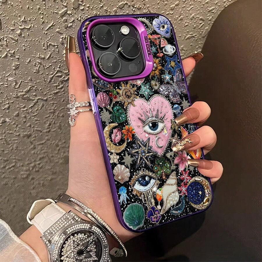 Fashion Phone Cases - 半透明紫色 - 查看 1