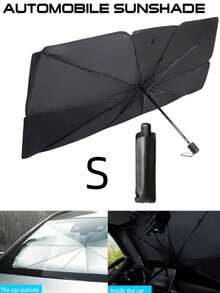 Car Sunshade, High-Efficiency UV Protection, Foldable Car Windshield Sunshade Umbrella, Suitable For Most Vehicles, Easy To Store, Heat Insulation, Car Accessories - A - View 16