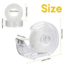 1pc Premium Snail-Shaped Tape Dispenser With 1 Roll Of Clear Tape, Durable And , Easy To Refill, Convenient Storage, Ready To Use, Instant Cut, Office Supplies Tape, Desk Accessories, Cute Stationery Set, School Supplies, Tape Dispenser With Adhesive Set, Clear Tape Dispenser, Perfect For Office, Crafts, Artists, Home Scrapbooking, School, Gift Wrapping And Shipping Packaging, Home Packaging Supplies (Tape Refills Available For Purchase) - Multiple Styles - View 9