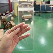 50pcs Transparent Zipper Bags, Reusable Storage Bags For Jewelry, Pens, Makeup Brushes, Suitable For Gift Packaging And Storage, Jewelry Storage | Flexible Design | Ocean Style - A - View 8