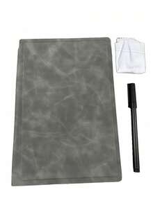 1 Set A5 Erasable Whiteboard Notebook, Full Leather Cover Portable Reusable Writing Memo Board, Suitable For Office And Study - Whiteboard - View 14