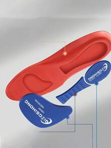 1 Pair Arch Support Elastic Sports Shoes Insoles, Breathable Running Shoe Pads For Men & Women - Multicolor - View 3