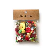 0.9-3.5CM Random Assorted Colorful Resin Buttons, DIY Handmade Decorative Buttons Clothing Material Accessories - Multicolor - View 10