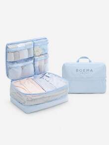 New 5-In-1 Compression Storage Bag, Portable Space-Saving Clothing Organizer Bag For Business Travel And Trips, Essential For Business Travel And Travel,Bedroom Room Decor,Back To School - Multicolor - View 13