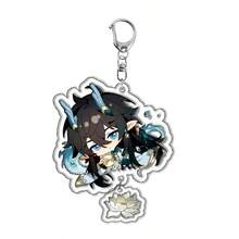 ‌Honkai Star Rail‌ Official Authentic Game Character Acrylic Keychain Pendant, Double-Layer High-Quality Acrylic, Cute Pattern Design, Suitable For Fans As Decoration Or Gift, Kafka, March 7th, Dan Heng - Multicolor - View 10