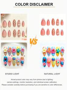 Kids Press On Nails - Multicolor - View 7