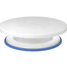 Turntable Cake Plate For Easy Decoration Of Cakes And Pastry, Rotating Cake Turntable For Cake, Cupcake Decorating Supplies 28cm - White - View 4