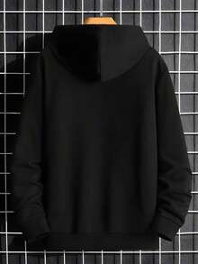 ATTITUDE PROBLEM Women's Hoodie,Comfortable Fit,Equipped With Drawstring And Pockets,Suitable For Autumn And Spring Wear,Can Be Paired With Jeans Or L - 黑色 - 查看 3