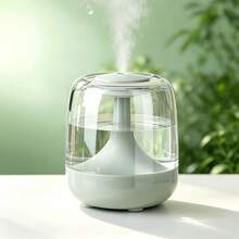 Humidifier With Stable Base, Low Noise And Quiet Operation For Uninterrupted Sleep, Large Mist Output For Air Purification And Dry Air Humidification, 2-In-1 Essential Oil Diffuser And Humidifier, Suitable For Living Room, Office And Air-Conditioned Rooms - 1PC - View 9