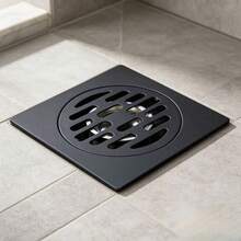 Matte Black Style Complete Set With Drain Core And Independent Packaging Box - Black - View 2