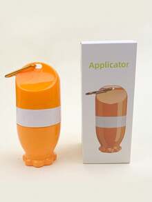 INYUSUN 1pc Portable Refillable Sunscreen Applicator Roller, Detachable For Outdoor Use, Hook And Loop Replaceable Sponge, Suitable For Outdoor Travel, Beach Sunbathing, Home Bathroom (With Spare Sponge) Dispenser Bottle, Travel Bottle Set - View 13
