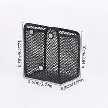 High‑Strength Magnet Creates Solid Grip On All Flat Metal Surfaces. Securely Holds The Mesh Basket On Whiteboards, Lockers, File Cabinets, Refrigerators And More, No Slipping Or Dropping. - Multicolor - View 12
