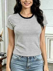 Women T-Shirts - White - View 4