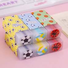 Eraser Eraser Ball Creative Cute Eraser Creative Cartoon Eraser Easy To Erase Fruit Sandwich Eraser - Multicolor - View 5