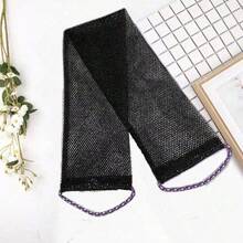 1pc Deep Cleaning Body Exfoliator Shower Towel, Durable Abrasive Bath Scrubber For Rough Skin Care - A - View 4